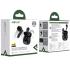 ACEFAST W2 TWS Bluetooth-Compatible Earbuds Active Noise Cancelling Earphones with LED Display Charging Case - Black